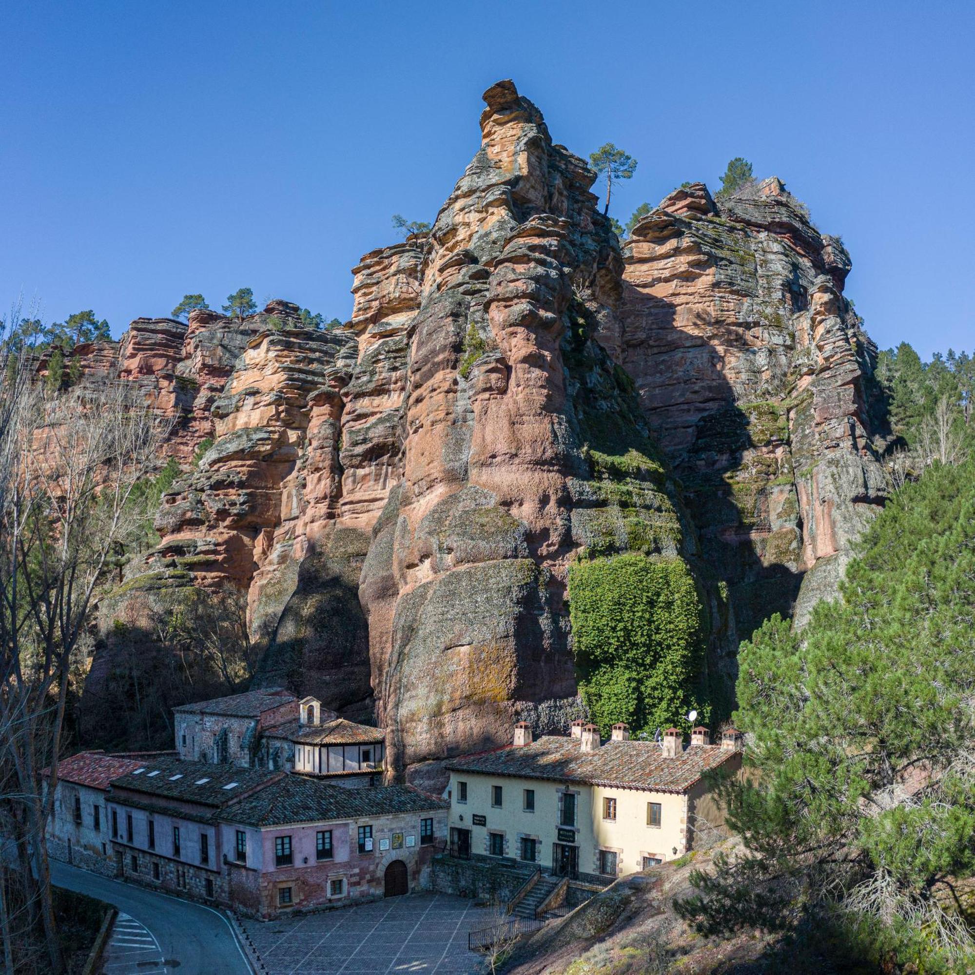 Hotel Hospederia Virgen De La Hoz Corduente Exterior foto
